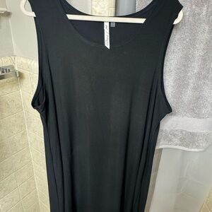 Elegant Black Midi Dress